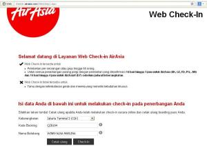 Web Chek in