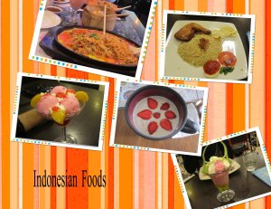 Indonesian foods
