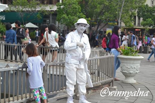 Patung Hidup Jakarta