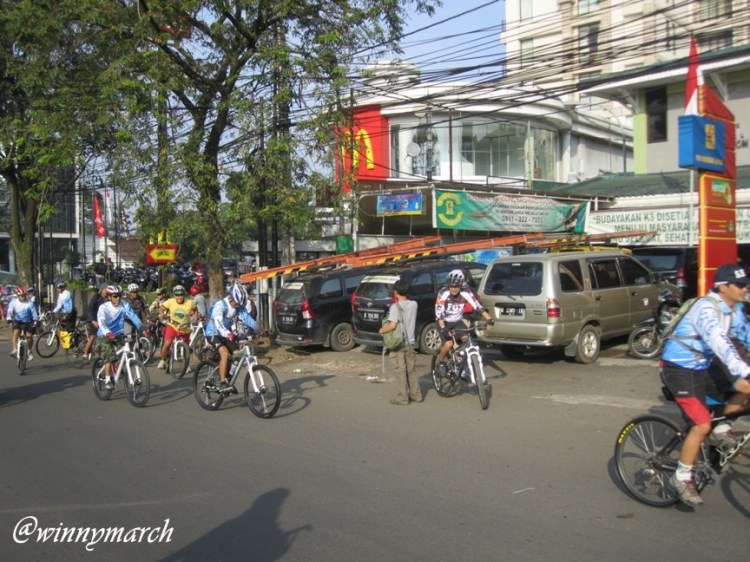 Suasana Car Free Bandung