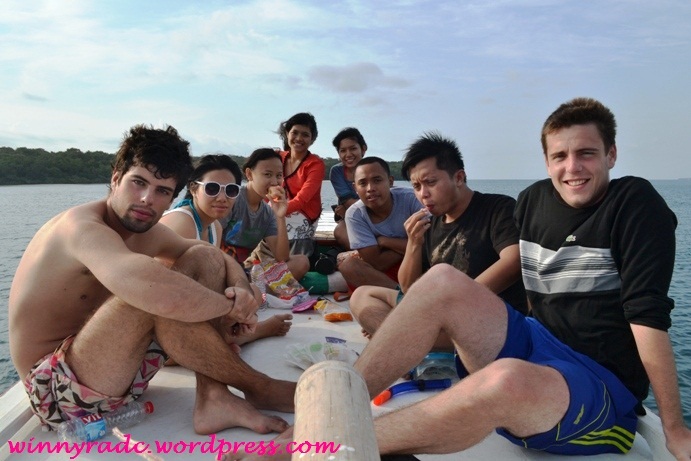 sailing to ujung kulon