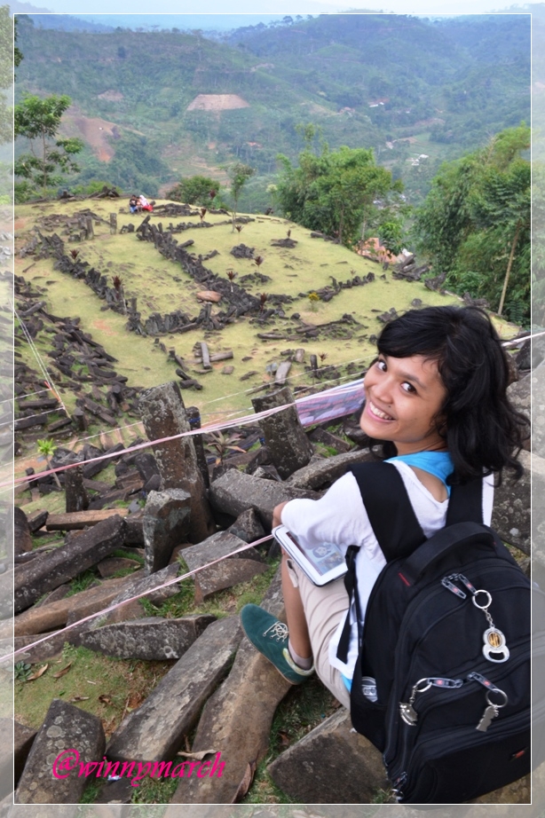 Aku di Situs Gunung Padang