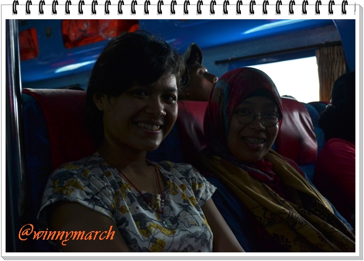 Aku dan Zahra menuju Karimun Jawa