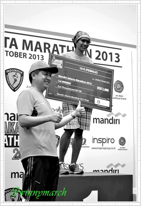 Winner Jakarta International Marathon