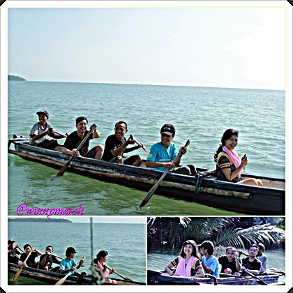 canoing in indonesia