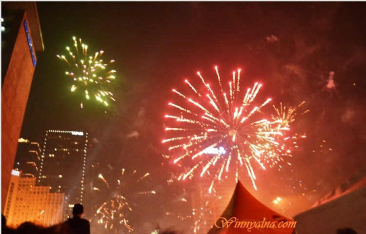 New Year 2014 in Indonesia