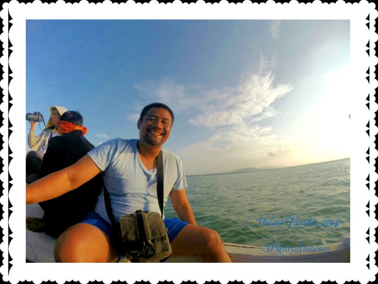 perjalanan ke Pulau  Tunda