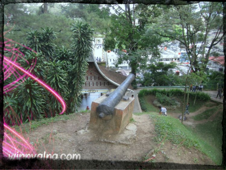 Benteng Fort De Kock di Bukittinggi Sumatera Barat