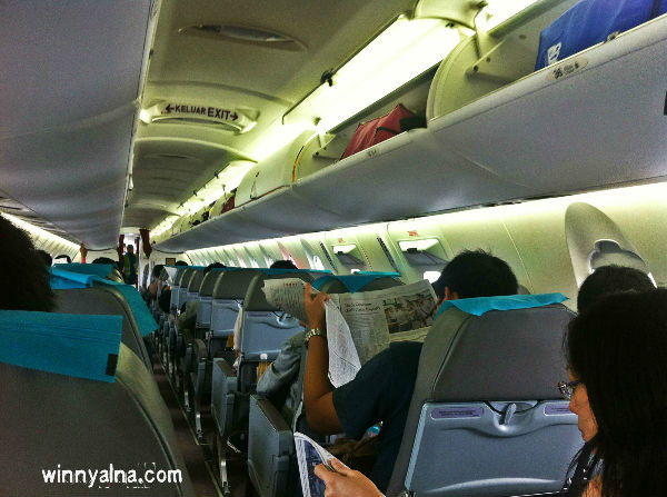 pengalaman di pesawat garuda