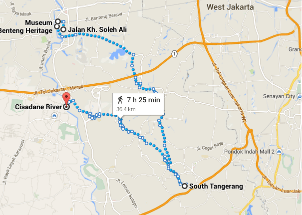 peta wisata tangerang