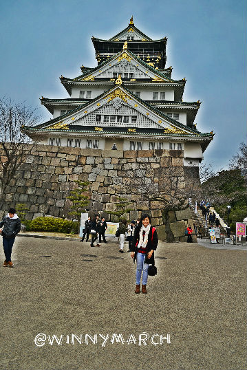 osaka castle jepang