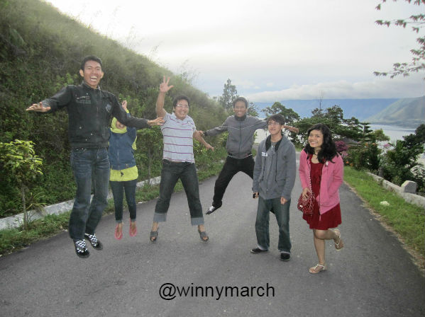 Danau Toba dari sebelah utara