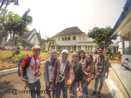 Kami di musuem teks proklamasi