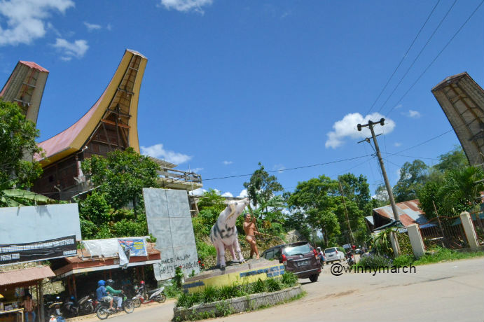 akses ke desa kete kesu