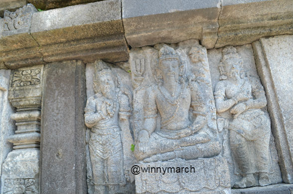 Relief di Candi Prambanan 