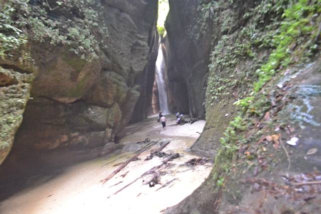 Waterfall of lubu batang di kapur ix sumbar