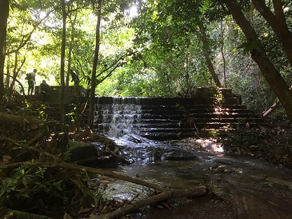 Ampang fall upper section